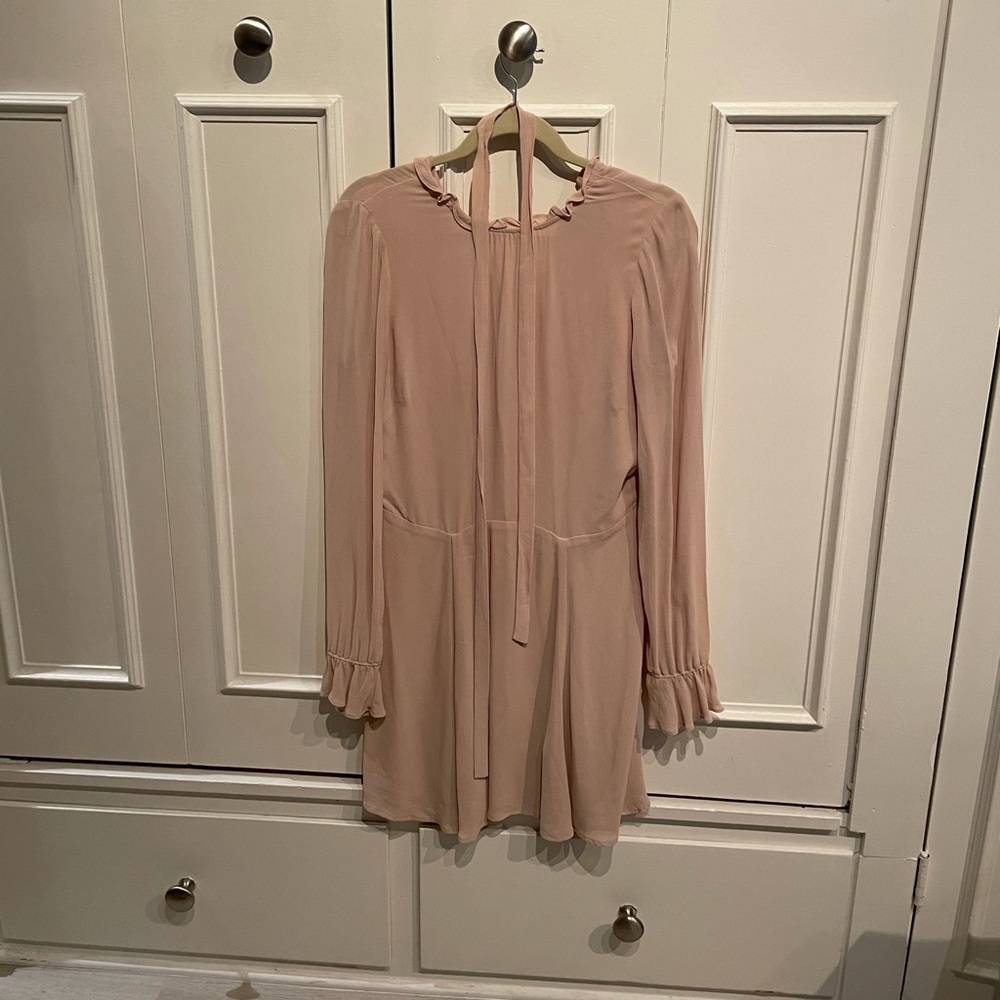 Reformation Cream Dress